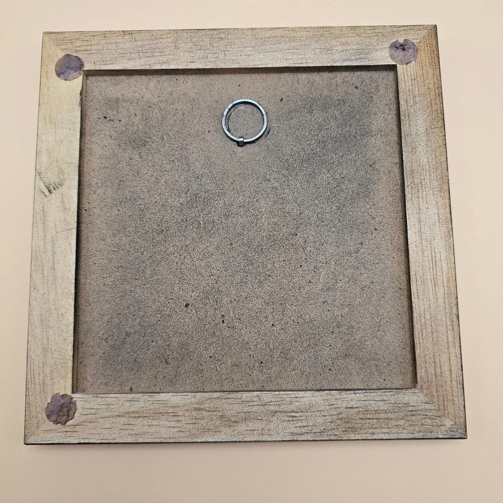 Charming‎ Waiter Serving Tray Tile Art Framed Wall Decor